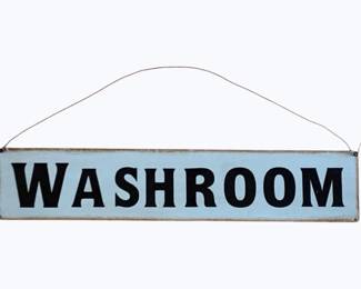 96 - Metal Sign - 15 x 3
