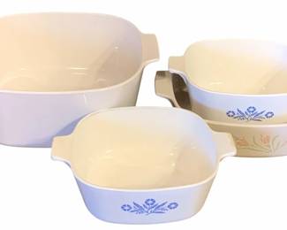 46 - 4 Corning Ware Dishes
