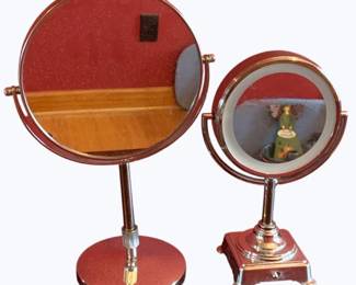 175 - 2 Vanity Mirrors - 14" & 11"
