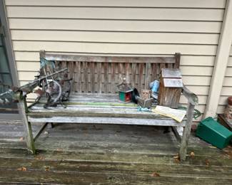 Outdoor bench