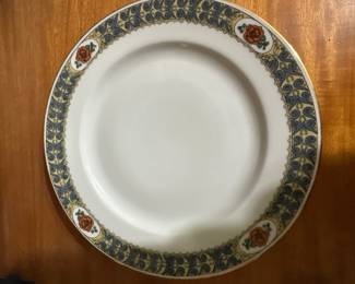Bavarian china plates