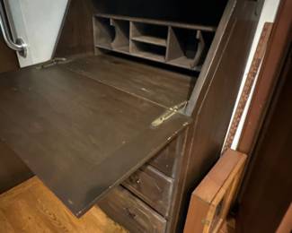 Secretary desk - open