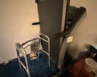 Treadmill; walker