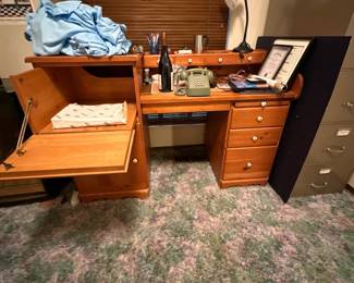 Desk - front drawer open