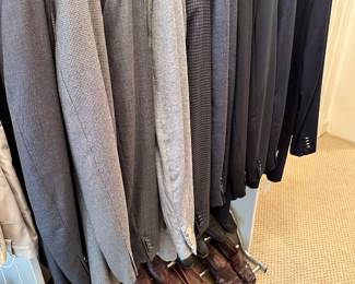 Designer men’s clothing and shoes