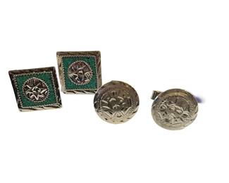 Sterling silver cufflinks