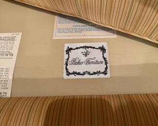 Baker Furniture pair of chairs 