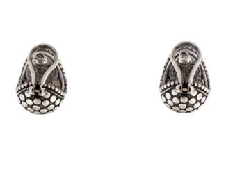 John hardy Buddha dot eareings