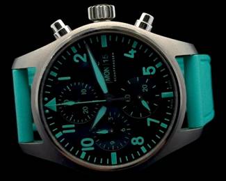 IWC Pilot’s Watch Chronograph 41 Edition “Mercedes-AMG PETRONAS Formula One™ Team” – Full Set w/ Box