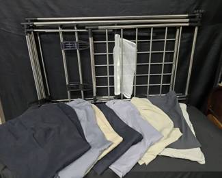 CT433Mens pants mystery lot with drying rack