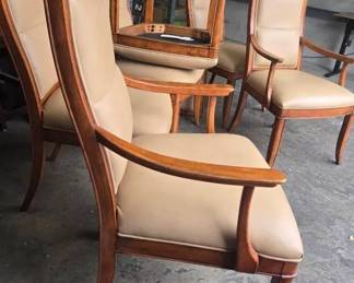 CT3666 Dining Room Table Chairs Renaissance Finish