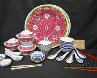 CT399Asian Bowls, spoons and more
