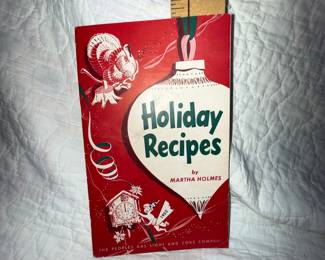 Holiday Recipes People's Gas Light $5.00