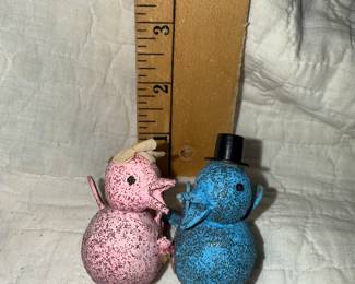 Pink and Blue Birds $6.00