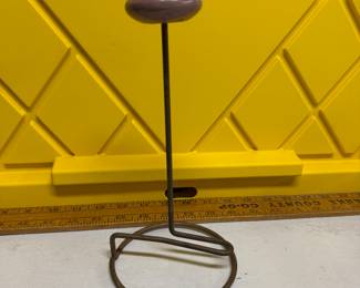 Metal Purple Hat Stand $18.00