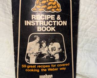 Recipe & Instruction Weber $3.00