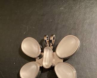 Rebecca Collins Signed 2.5" Butterfly Scarf Clip $8.00