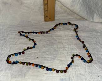Glass Beaded Necklace $5.00