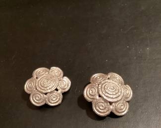 RJ Graziano Flower Clip on Earrings $8.00