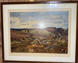 Michael Lyne Print Framed $45.00