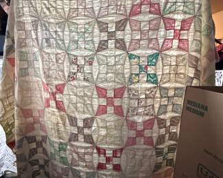 Pinky Quilt $25.00 has some tattering