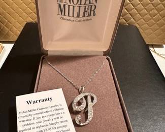 Nolan Miller P Necklace $8.00
