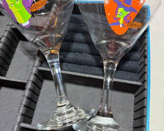 2 Monster Cafe Glasses $6.00