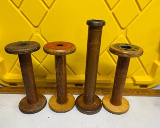 4 Large Spools $8.00