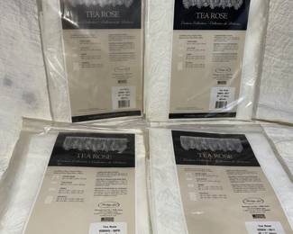 4 New in Package Tea Rose 60X17 Valances $20.00