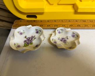 2 Andrea By Sadek Ashtrays $5.00