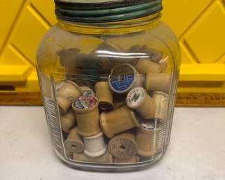 Jar with Spools $12.00