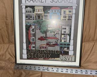 Cynthia Robbins Signed Print Framed $12.00