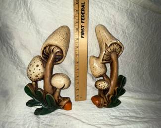 2 Mushroom Wall Art Pieces $25.00