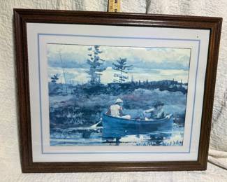 Canoe Print Framed $12.00