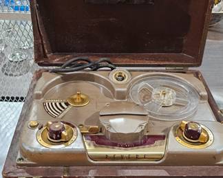 REVERE TR-200 REEL TO REEL TAPE RECORDER