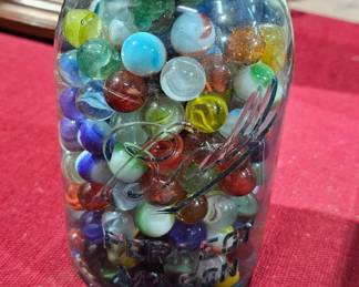 JAR OF MARBLES