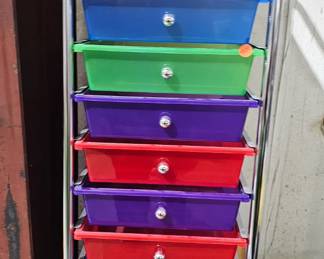 ROLLING ORGANIZER DRAWERS