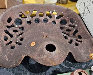 VINTAGE TRACTOR SEAT