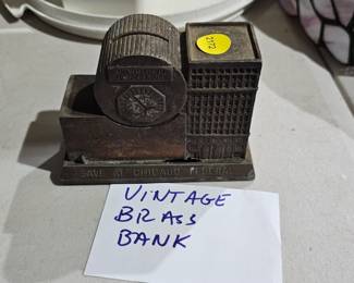VINAGE BRASS BANK