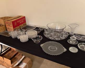 Candlewick glassware