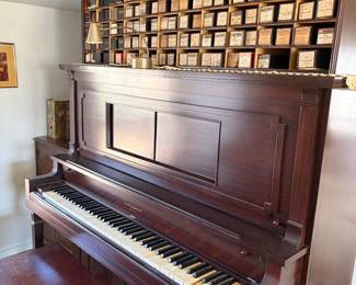 This player piano has all it’s parts & receipt of restoration