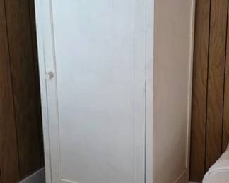 Vintage single door armoire
