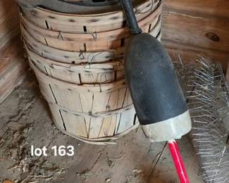 Bushel baskets and buoys