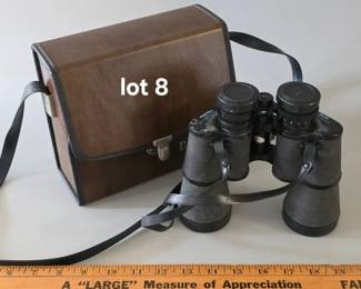 Bushnell binoculars with case and lens covers