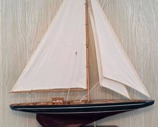 Large model sailboat