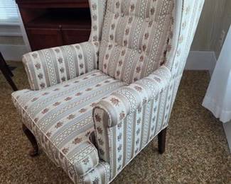Vintage Temple Furniture wing chair