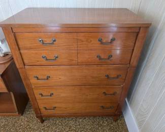 Tall MCM chest of drawers