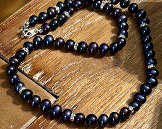 black pearls and sterling