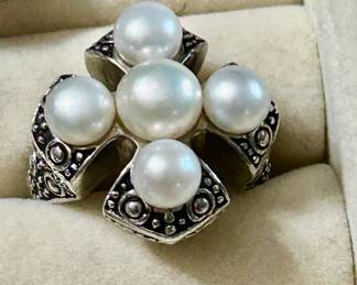pearls and sterling