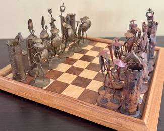 MCM BRUTALIST CHESS SET